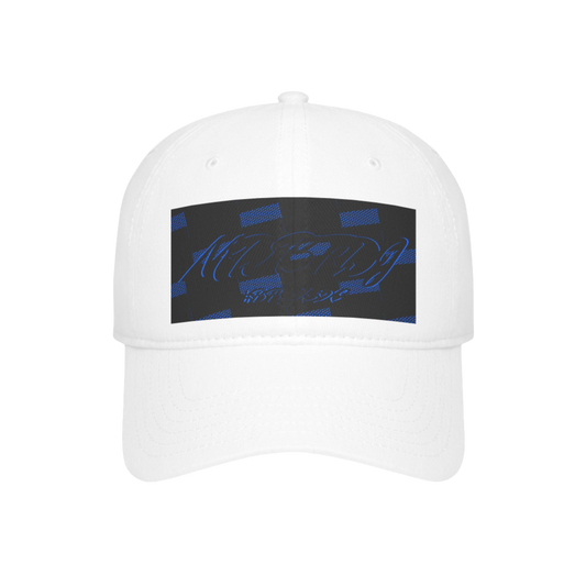 MDBTDJ#BBLUSQC White - Low Profile Baseball Cap