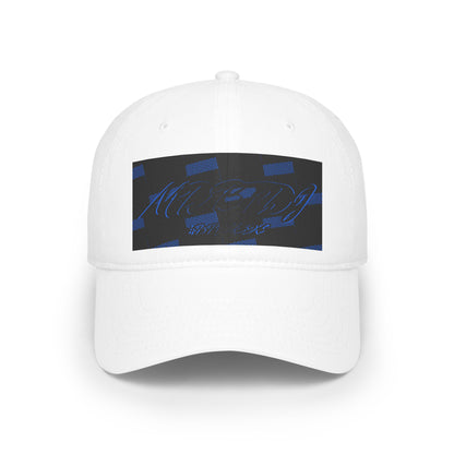 MDBTDJ#BBLUSQC White - Low Profile Baseball Cap, Hats, Tattooed Djs Shop