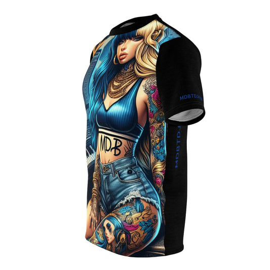 MDBTDJ#358 Premium Tee Shirt - Unisex Tattooed Dj's Limited Edition, T-Shirt, Clothing Tops, Tattooed Djs Shop