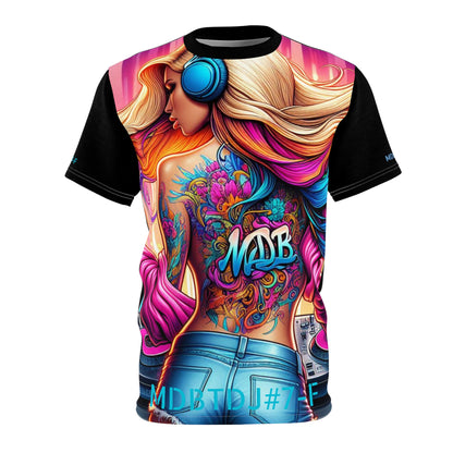 MDBTDJ#7-F Premium Tee Shirt - Tattooed Dj's Limited Edition - Unisex, T-Shirt, Clothing Tops, Tattooed Djs Shop