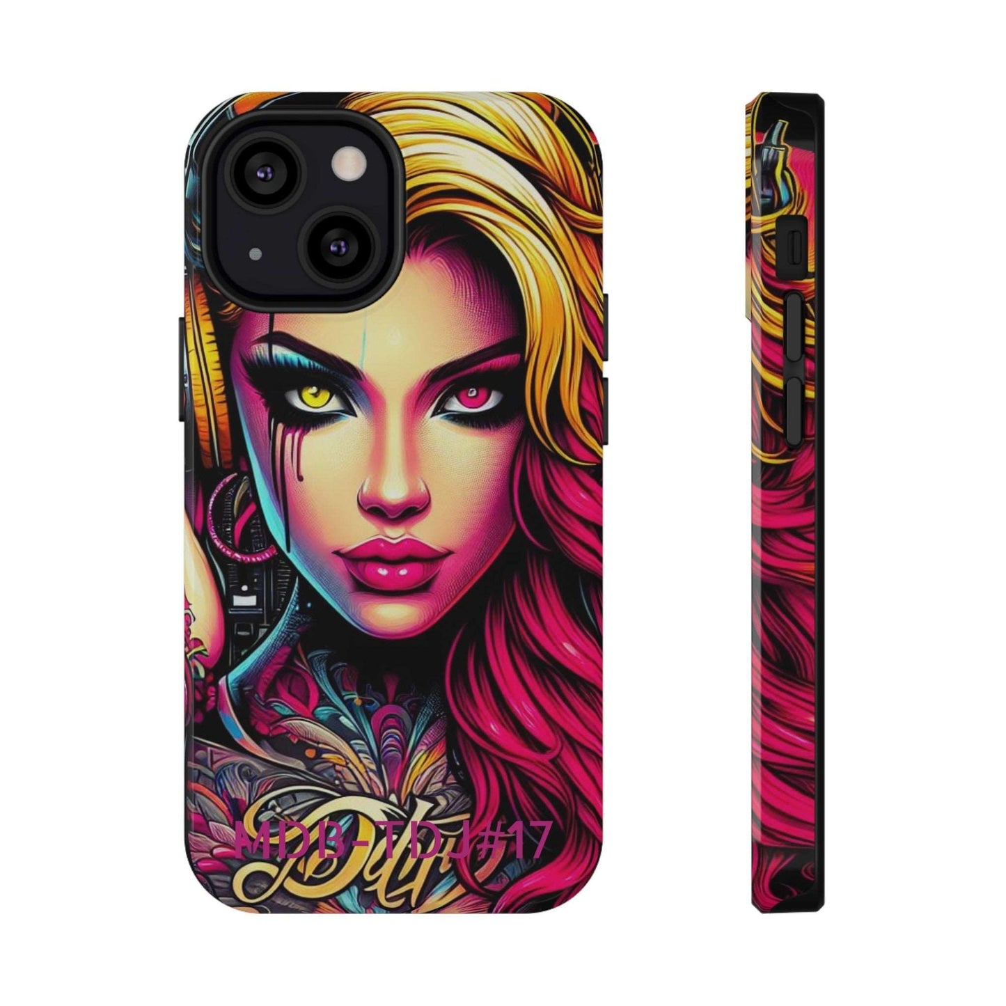 MDBTDJ#17 Impact-Resistant Phone Cases Fits most Tattooed DJ's Limited Edition