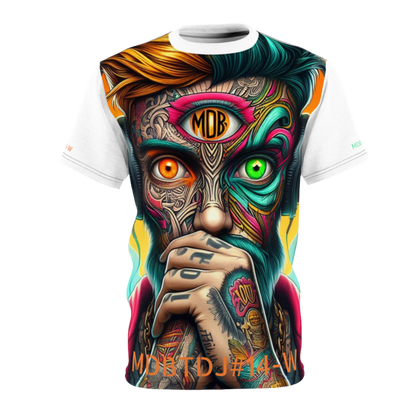 MDBTDJ#14-W Premium Tee Shirt - Tattooed Dj's Limited Edition - Unisex