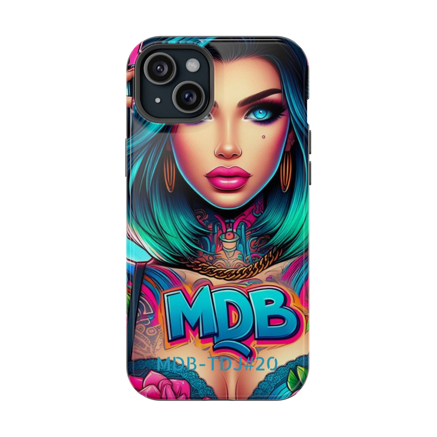 MDBTDJ#20 Impact-Resistant Phone Cases Fits most Tattooed DJ's Limited Edition, Phone Case, Tattooed Djs Shop