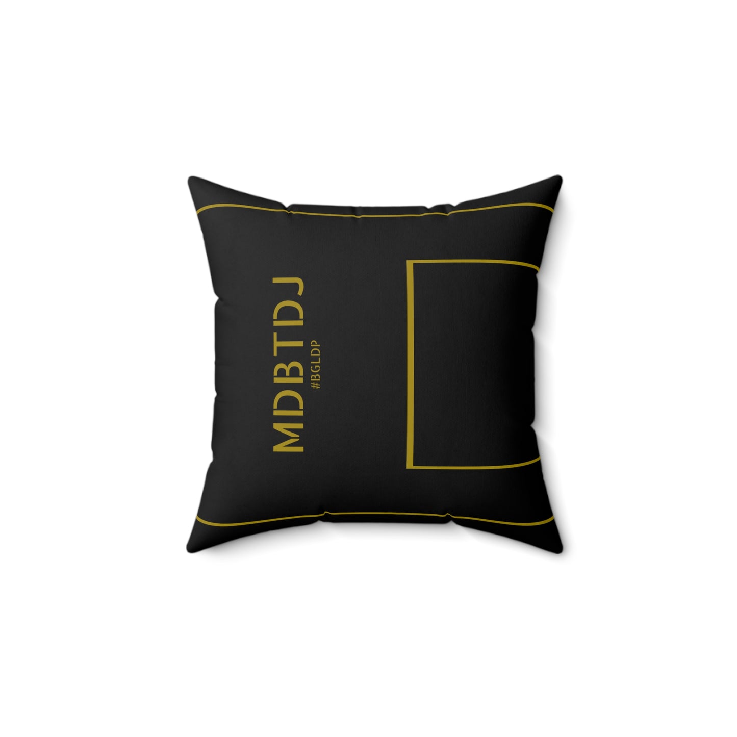 MDBTDJ#BGLDP Spun Polyester Square Pillow