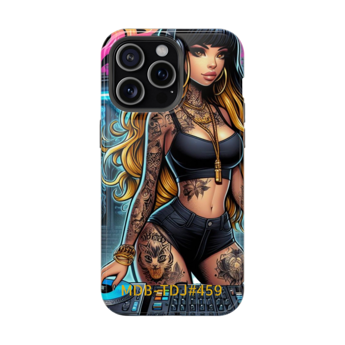 MDBTDJ#459 Impact-Resistant Phone Case Tattooed DJ's Limited Edition Fits Most