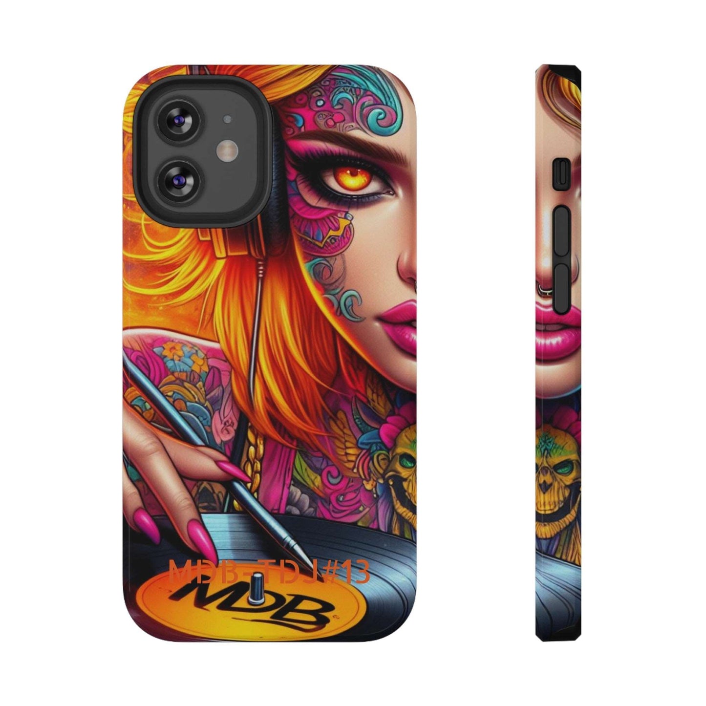 MDBTDJ#13 Impact-Resistant Phone Cases Fits most Tattooed DJ's Limited Edition