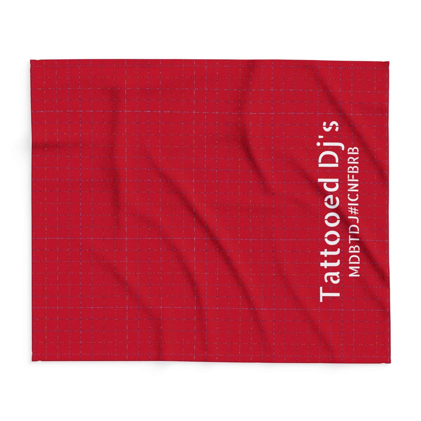 MDBTDJ#ICNFBRB Fleece Blanket Tattooed Dj's Limited Edition, Home Decor, Tattooed Djs Shop