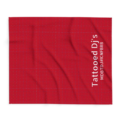 MDBTDJ#ICNFBRB Fleece Blanket Tattooed Dj's Limited Edition, Home Decor, Tattooed Djs Shop