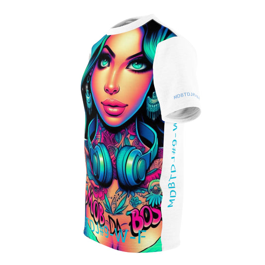 MDBTDJ#9-W-F Premium Tee Shirt - Tattooed Dj's Limited Edition - Unisex, T-Shirt, Clothing Tops, Tattooed Djs Shop