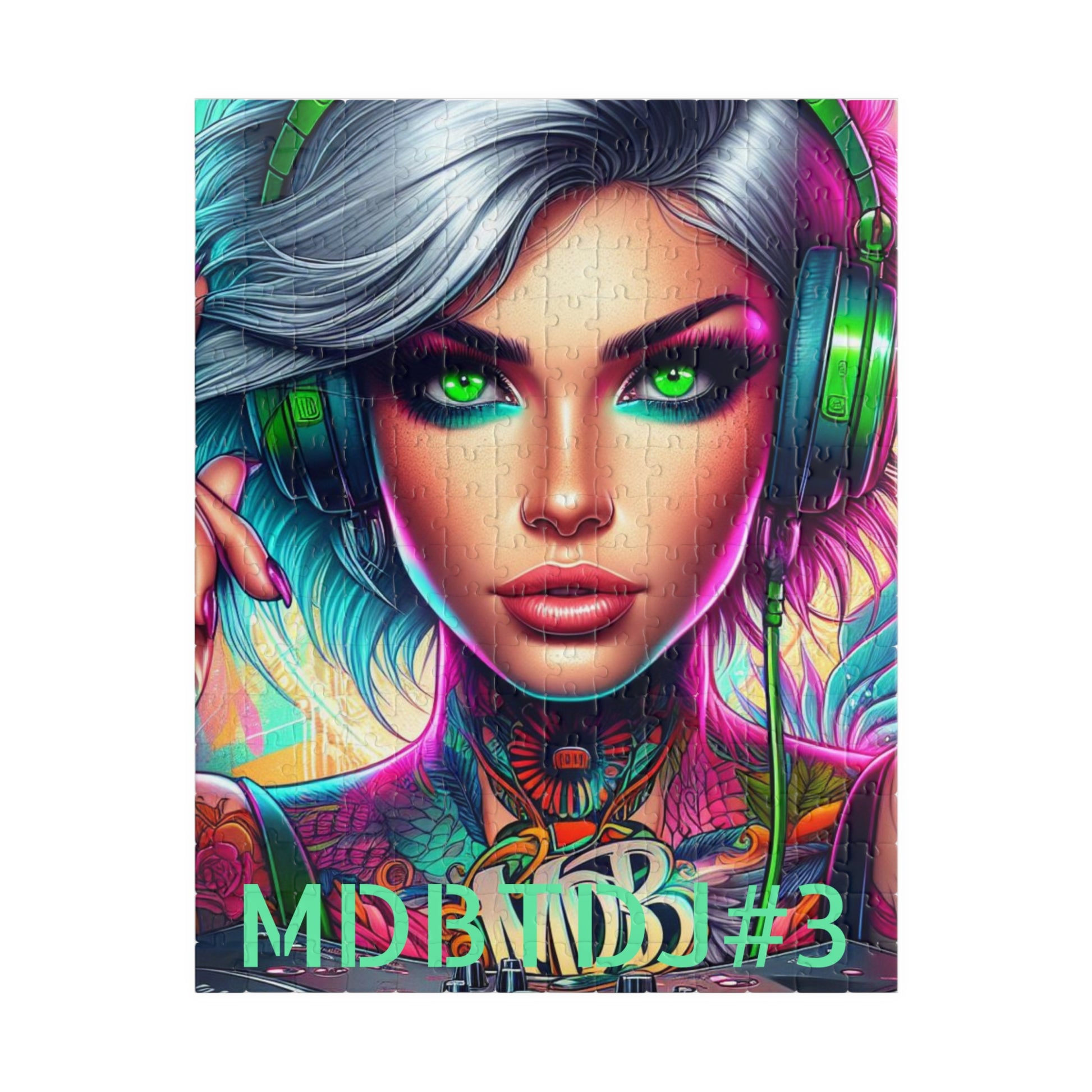 MDBTDJ#3 Puzzle (110, 252, 520, 1014-piece) Tattooed Dj's Limited Edition, Puzzle, Apparel & Accessories, Tattooed Djs Shop