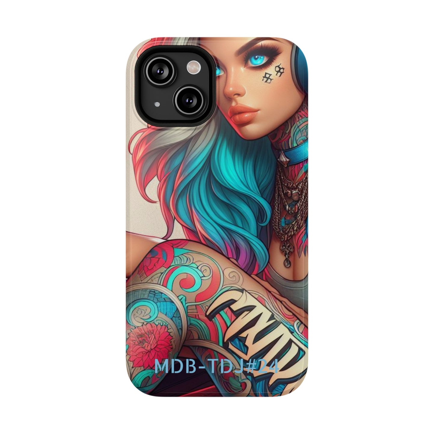 MDBTDJ#24 Impact-Resistant Phone Cases Fits most Tattooed DJ's Limited Edition, Phone Case, Tattooed Djs Shop