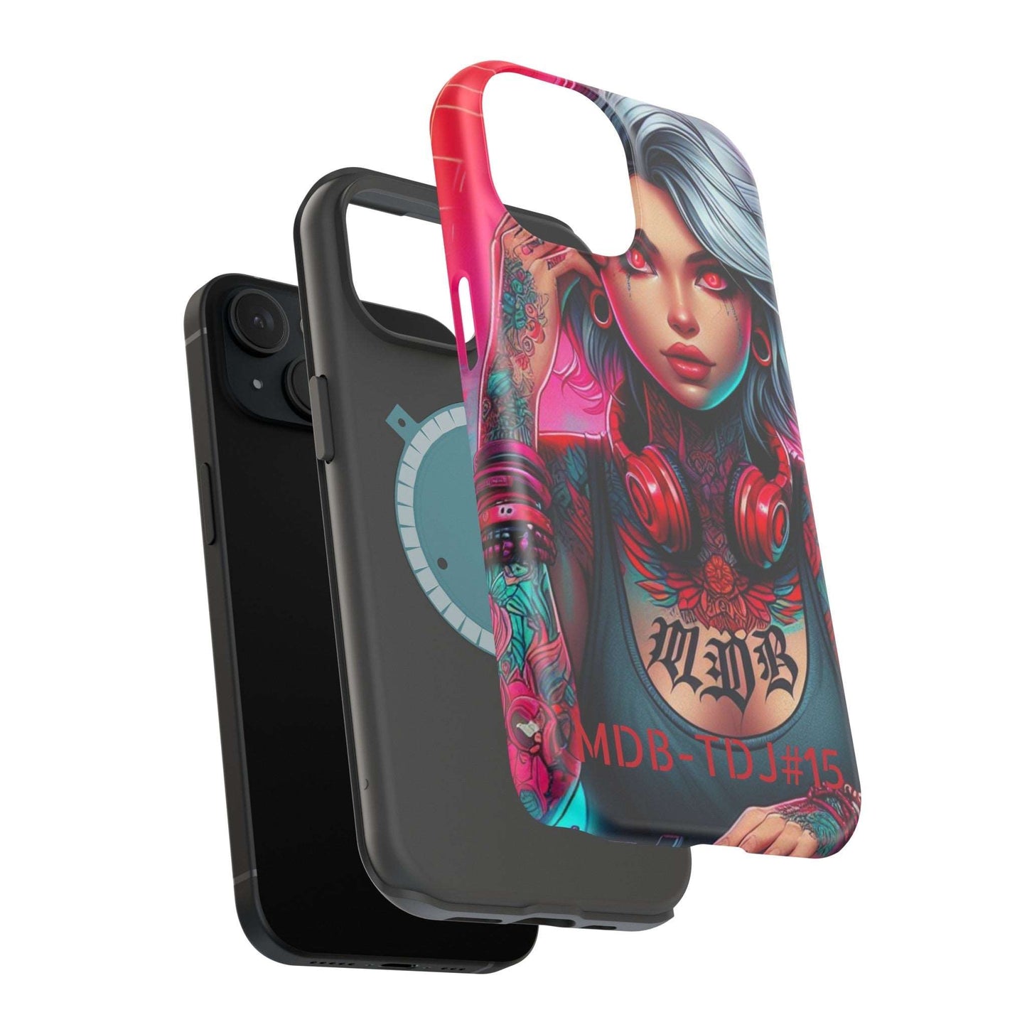 MDBTDJ#15 Impact-Resistant Phone Cases Fits most Tattooed DJ's Limited Edition