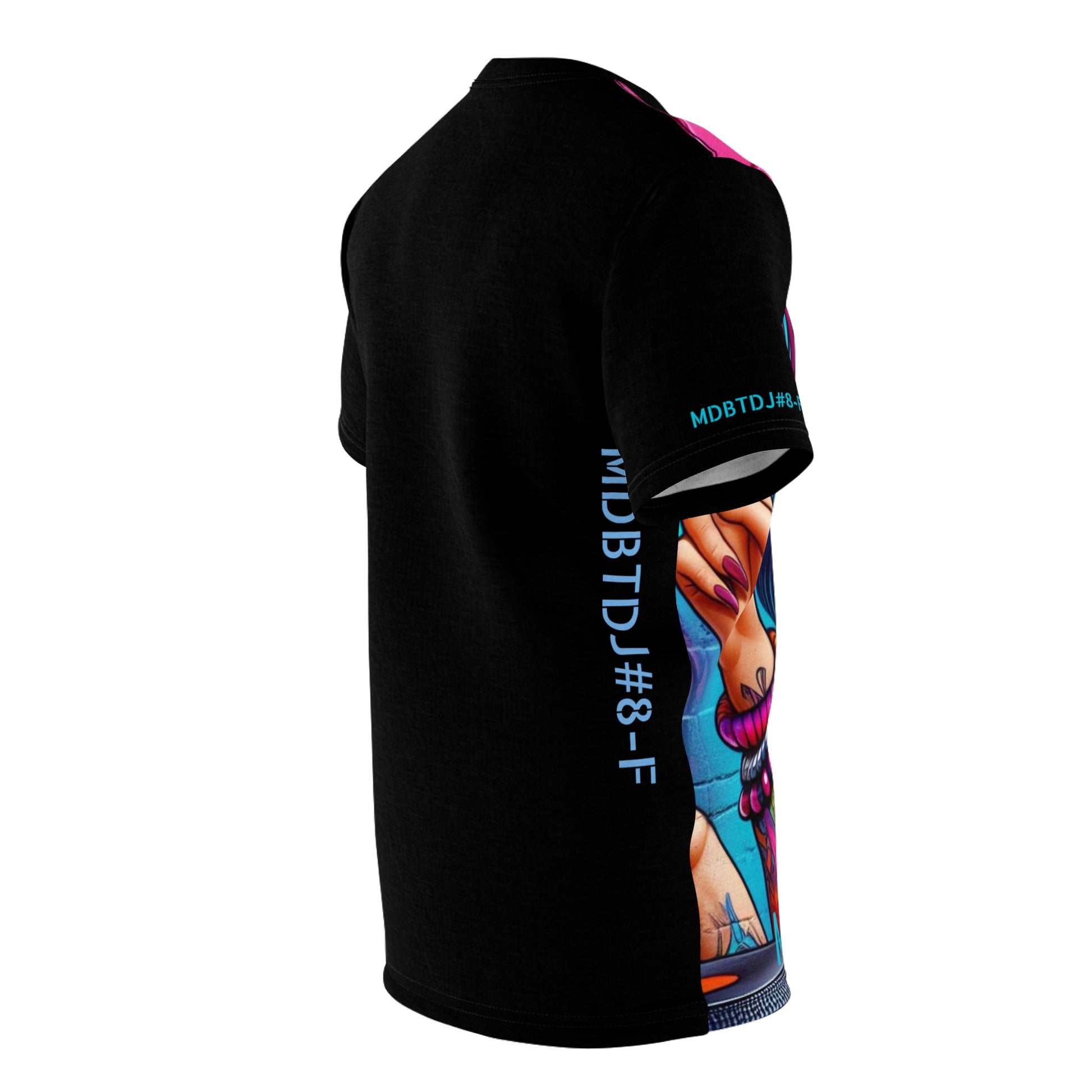 MDBTDJ#8-F Premium Tee Shirt - Tattooed Dj's Limited Edition - Unisex, T-Shirt, Clothing Tops, Tattooed Djs Shop