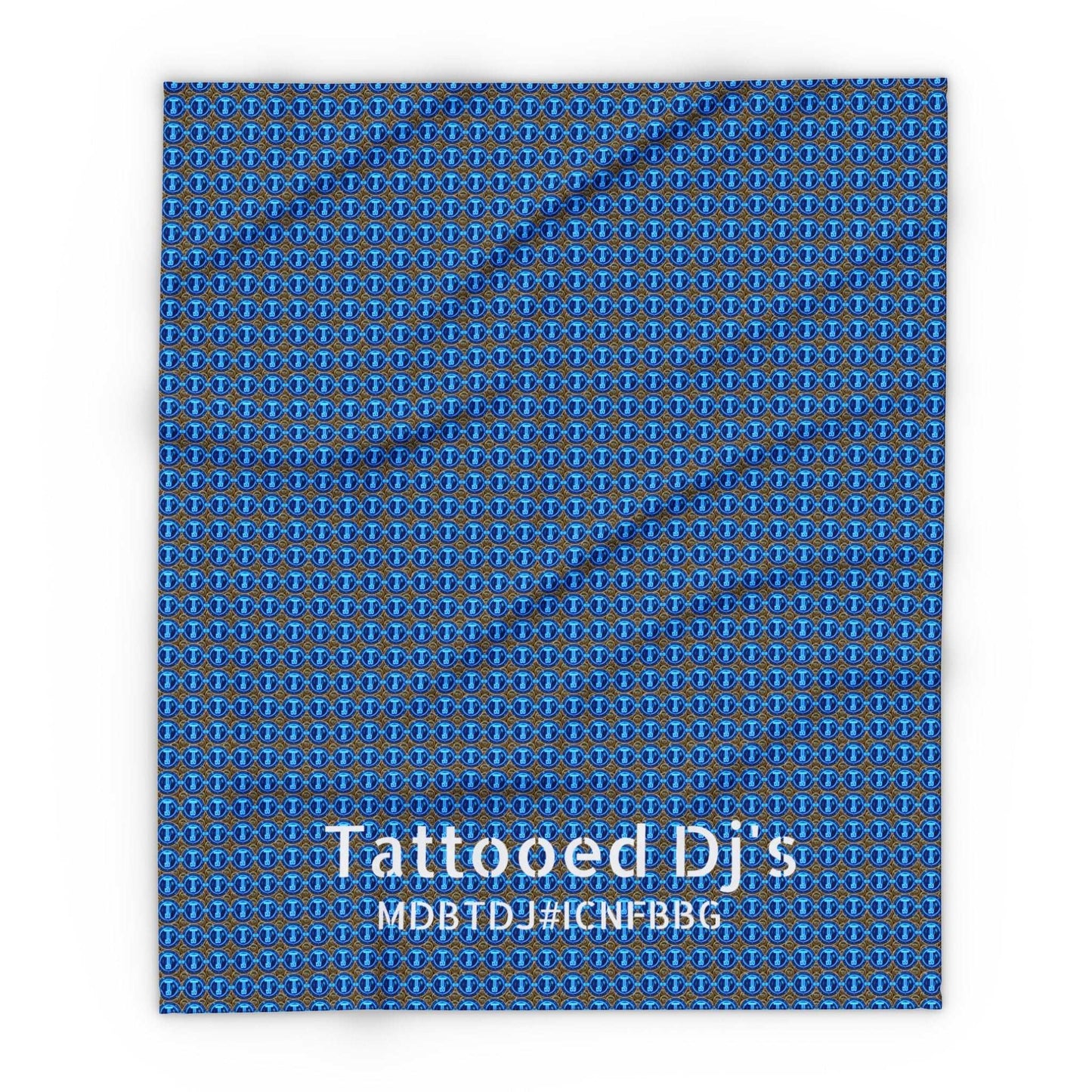 MDBTDJ#ICNFBBG Fleece Blanket Tattooed Dj's Limited Edition, Home Decor, Tattooed Djs Shop
