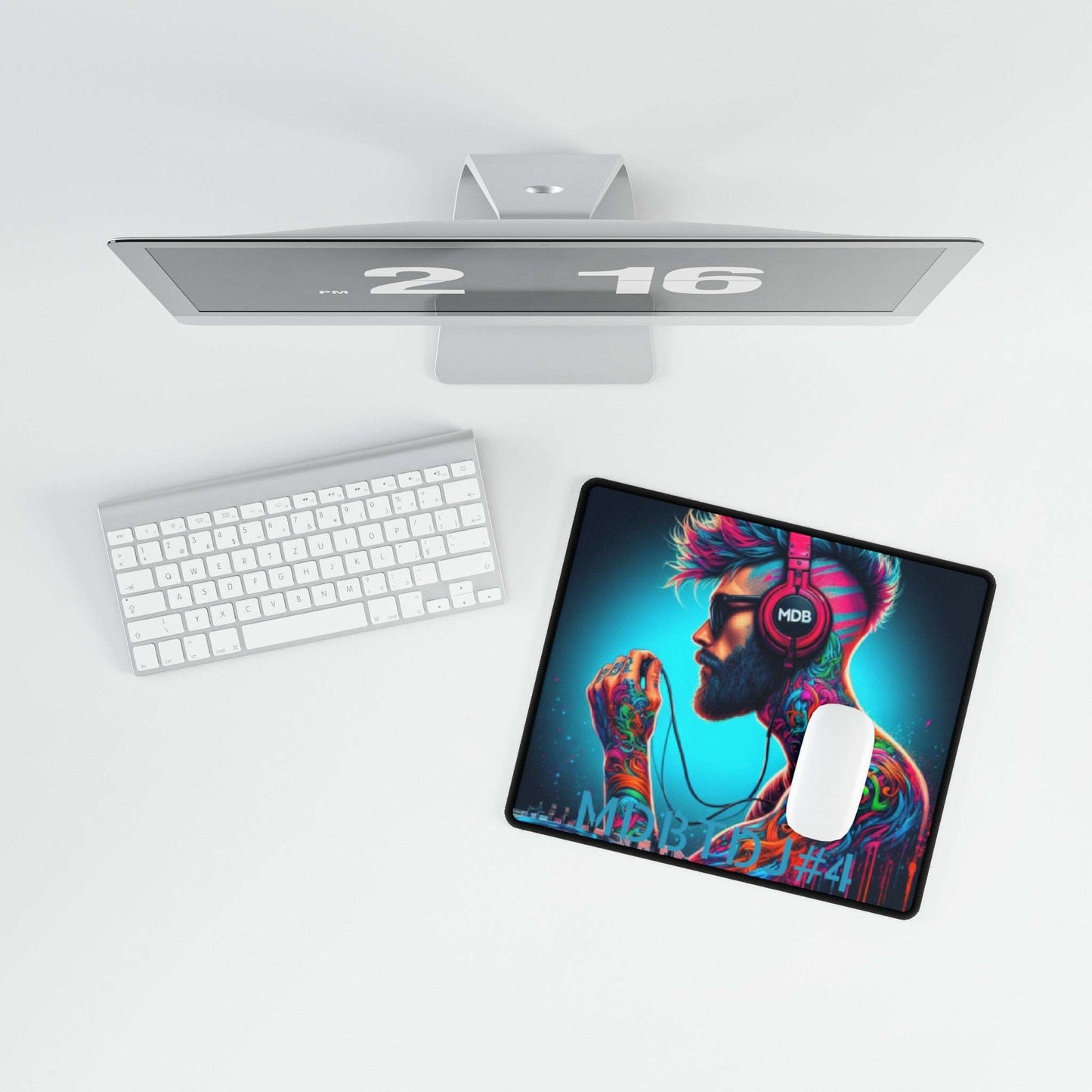 MDBTDJ#4 Mouse Pads Desk Mats Tattooed Dj's Limited Edition, Home Decor, Tattooed Djs Shop