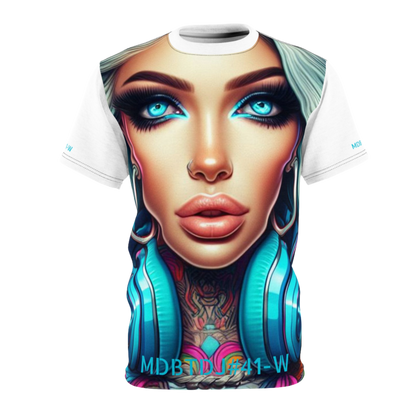 MDBTDJ#41-W Premium Art Tee Shirt - Tattooed Dj's Limited Edition - Unisex