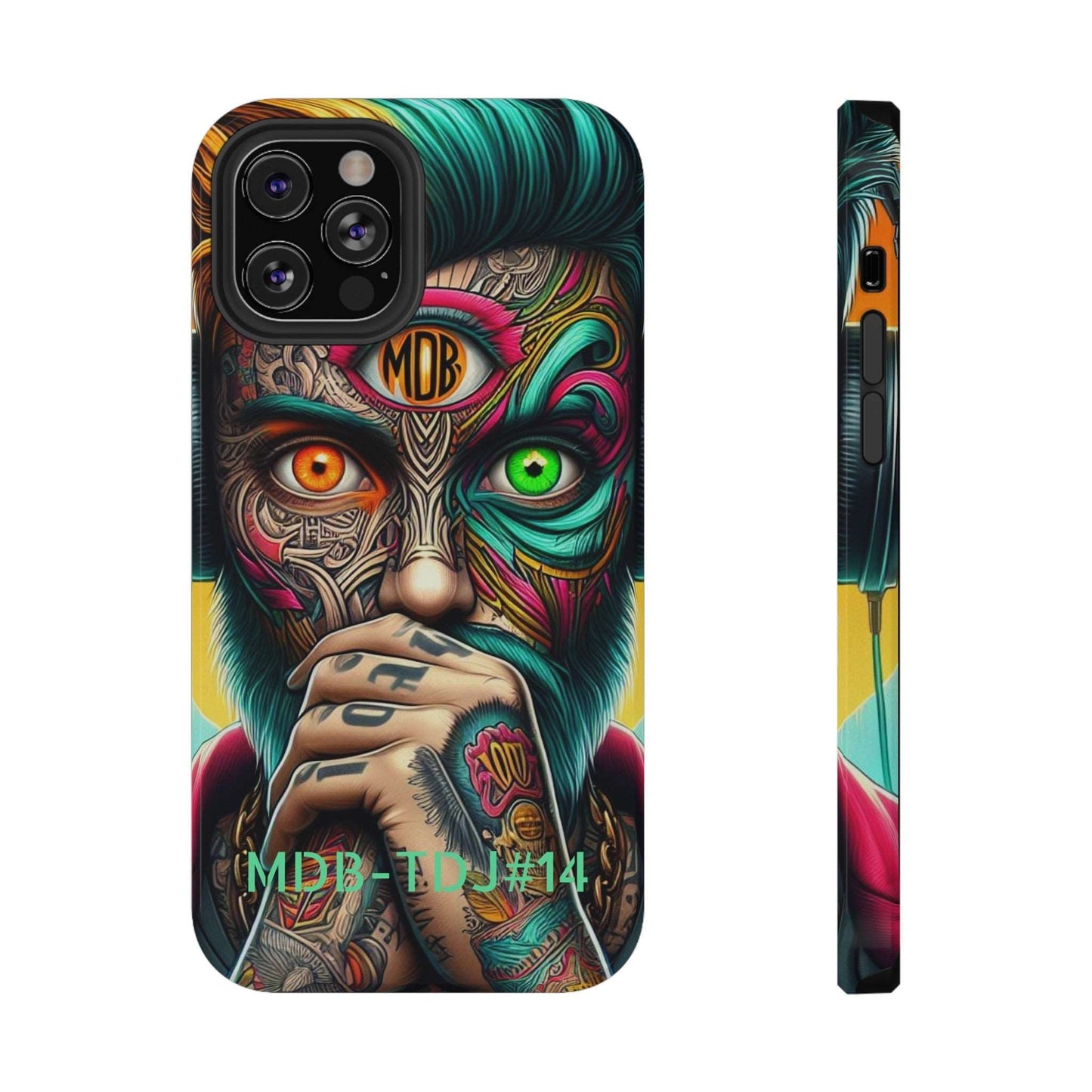 MDBTDJ#14 Impact-Resistant Phone Cases Fits most Tattooed DJ's Limited Edition