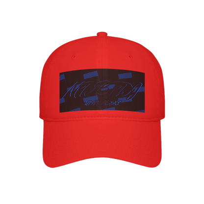 MDBTDJ#BBLUSQC Red - Low Profile Baseball Cap