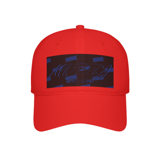 MDBTDJ#BBLUSQC Red - Low Profile Baseball Cap