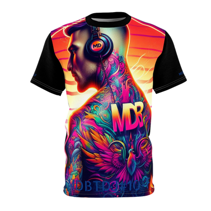 MDBTDJ#10-F Premium Tee Shirt - Tattooed Dj's Limited Edition - Unisex