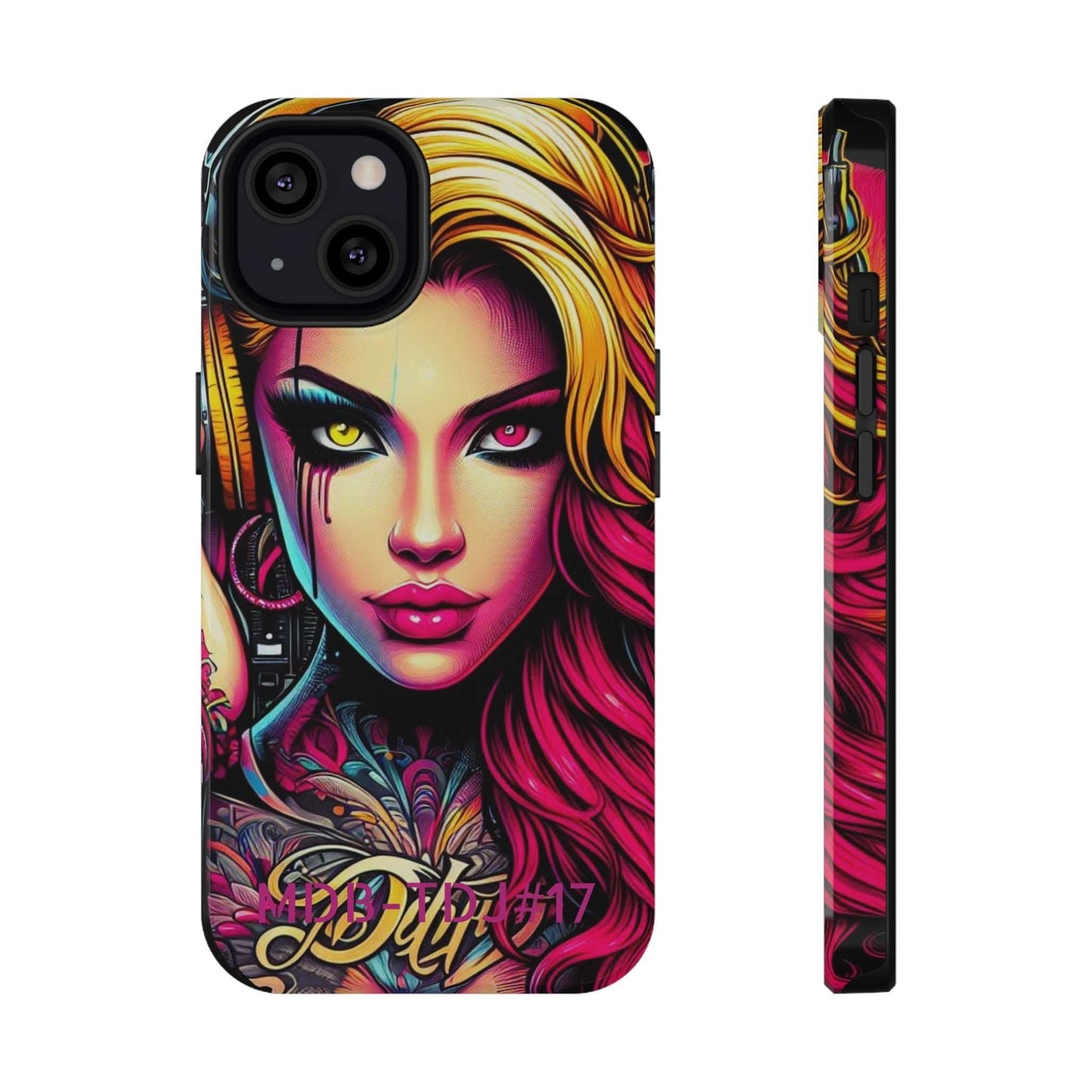 MDBTDJ#17 Impact-Resistant Phone Cases Fits most Tattooed DJ's Limited Edition