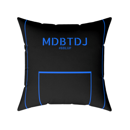 MDBTDJ#BBLUP Spun Polyester Square Pillow