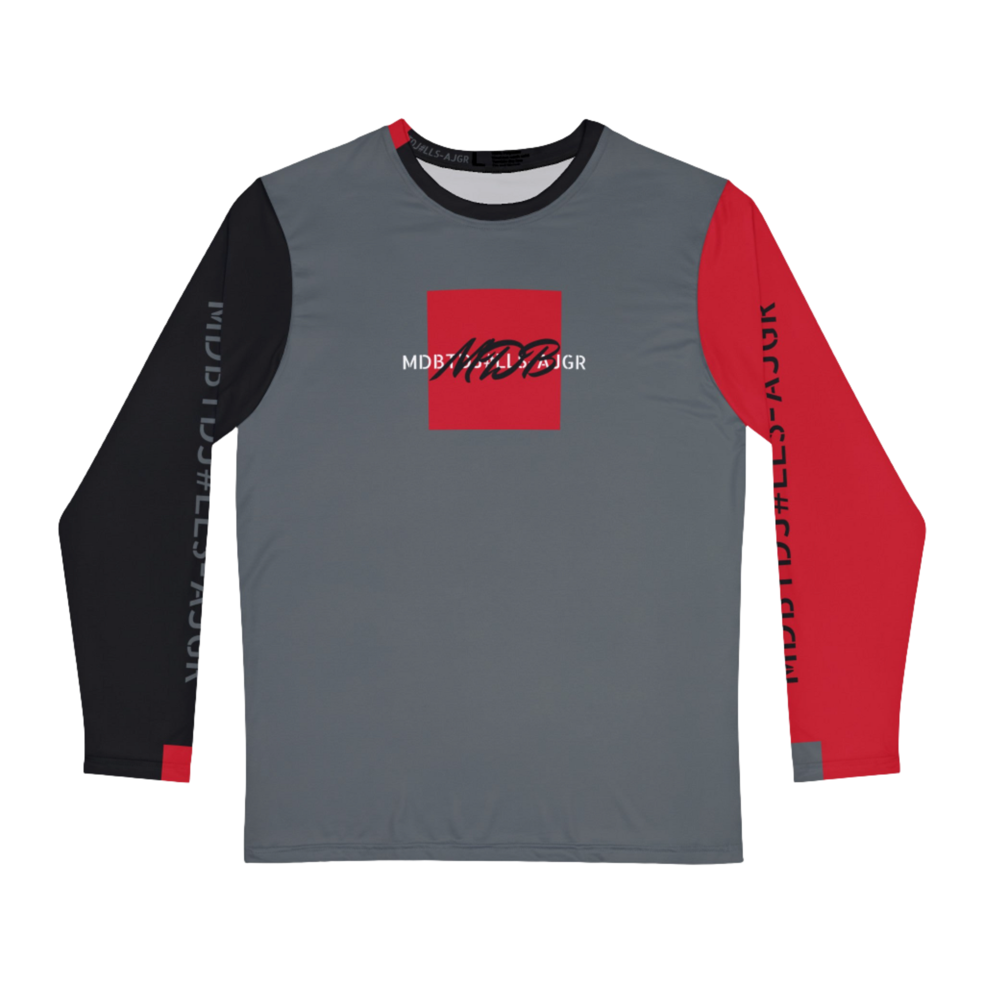 MDBTDJ#LLS-AJGR Premium Men's Long Sleeve Shirt, Long Sleeve Shirt, Clothing Tops, Tattooed Djs Shop