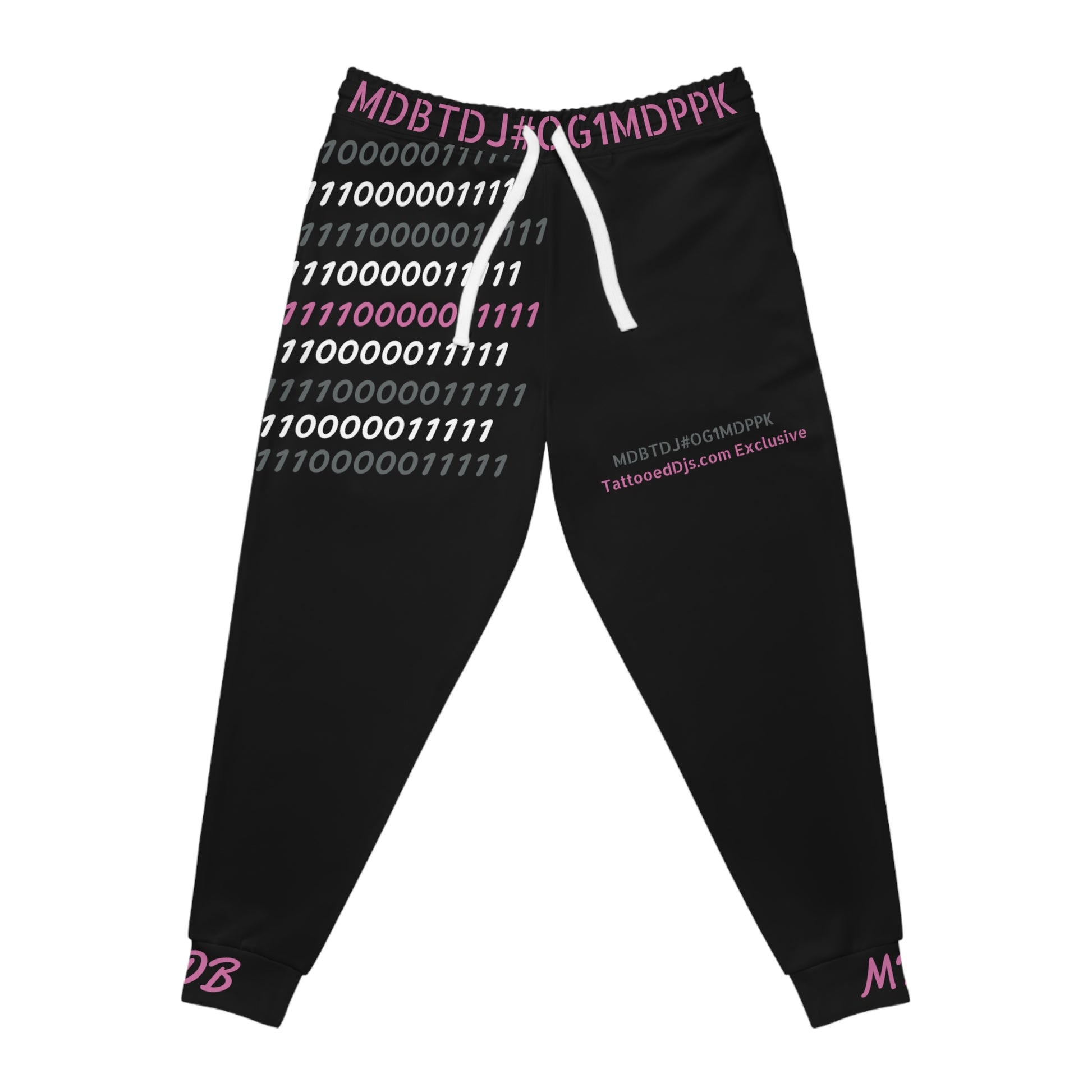MDBTDJ#OG1MDBPPK Athletic Joggers TDJ Exclusive, Sweat Pants, Activewear Pants, Tattooed Djs Shop