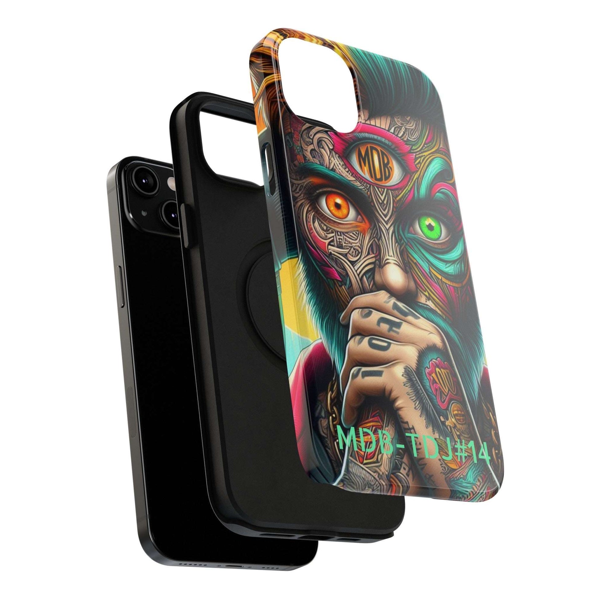 MDBTDJ#14 Impact-Resistant Phone Cases Fits most Tattooed DJ's Limited Edition