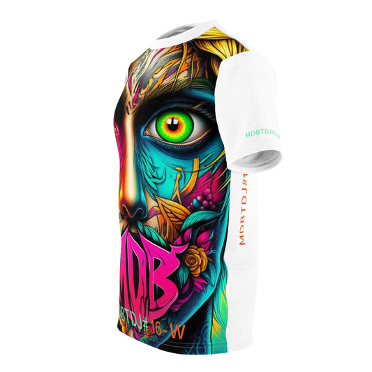 MDBTDJ#16-W Premium Art Tee Shirt - Tattooed Dj's Limited Edition - Unisex, T-Shirt, Clothing Tops, Tattooed Djs Shop