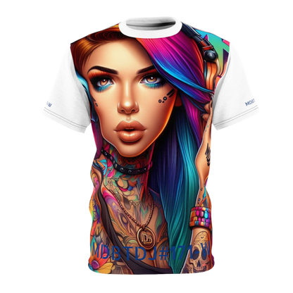 MDBTDJ#171-W Premium Tee Shirt - Unisex Tattooed Dj's Limited Edition