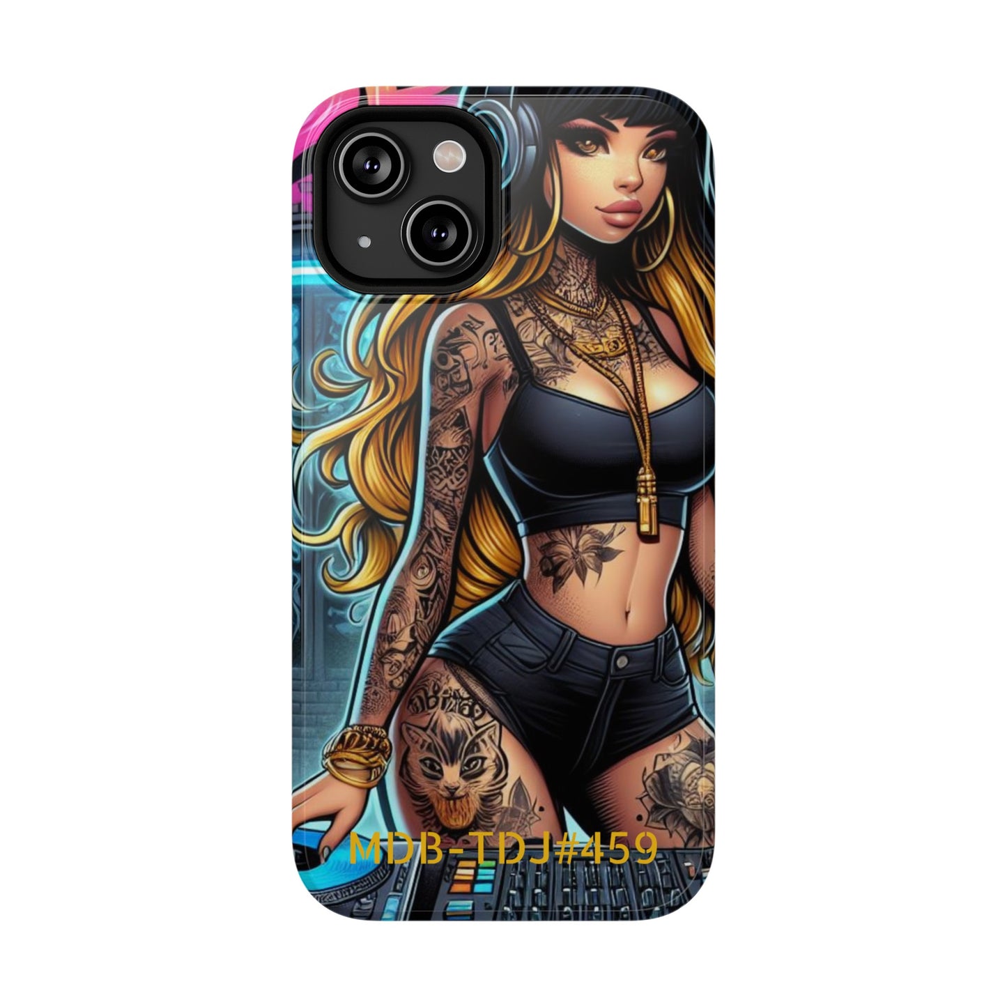 MDBTDJ#459 Impact-Resistant Phone Case Tattooed DJ's Limited Edition Fits Most, Phone Case, Tattooed Djs Shop