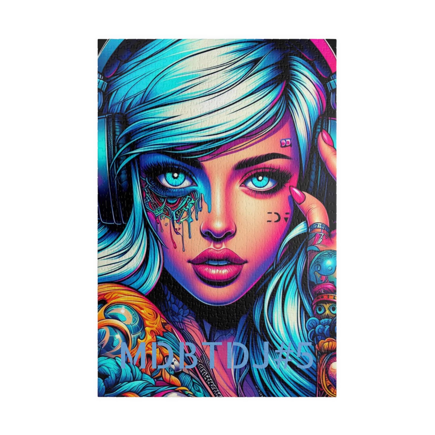 MDBTDJ#5 Puzzle (110, 252, 520, 1014-piece) Tattooed Dj's Limited Edition, Puzzle, Apparel & Accessories, Tattooed Djs Shop