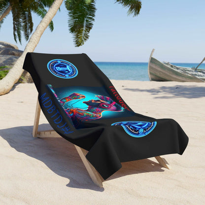 MDBTDJ#4 Beach Towel Tattooed Dj's Limited Edition, Home Decor, Apparel & Accessories, Tattooed Djs Shop