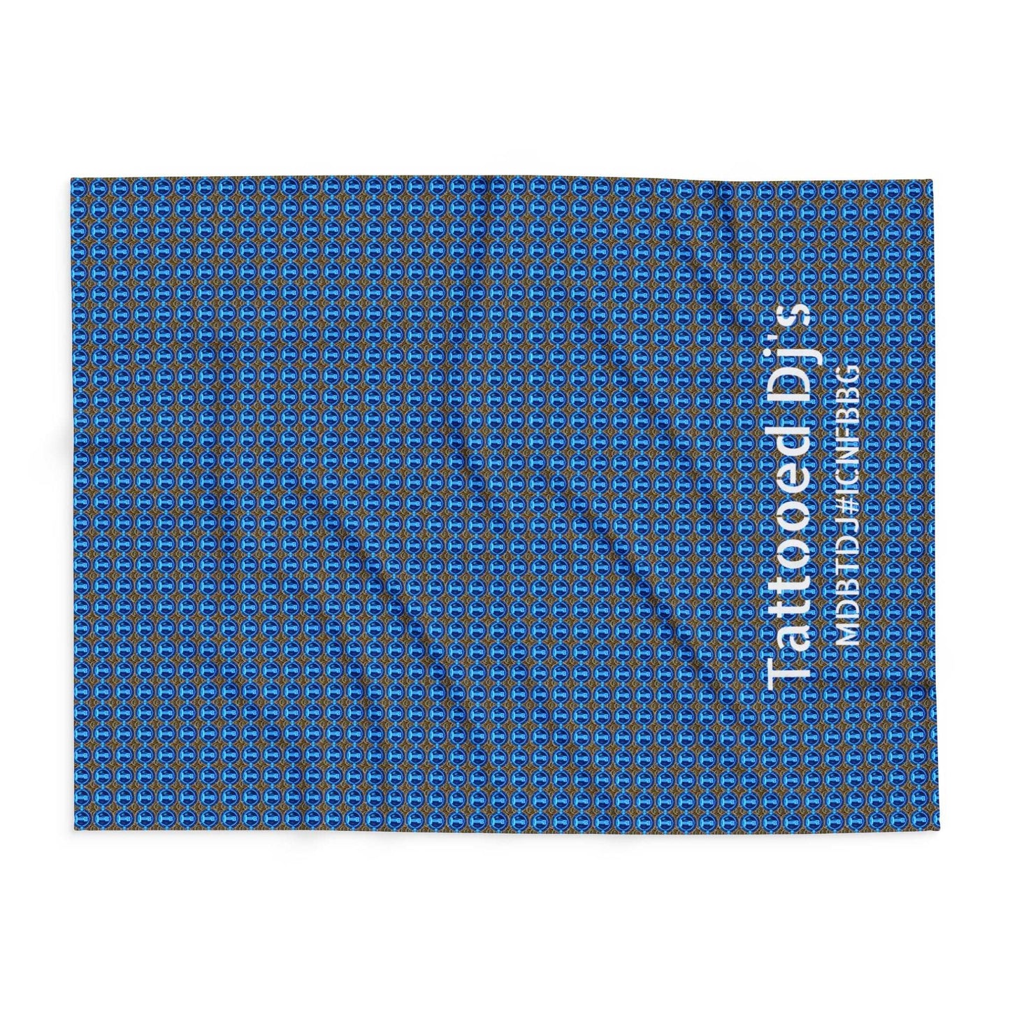 MDBTDJ#ICNFBBG Fleece Blanket Tattooed Dj's Limited Edition, Home Decor, Tattooed Djs Shop