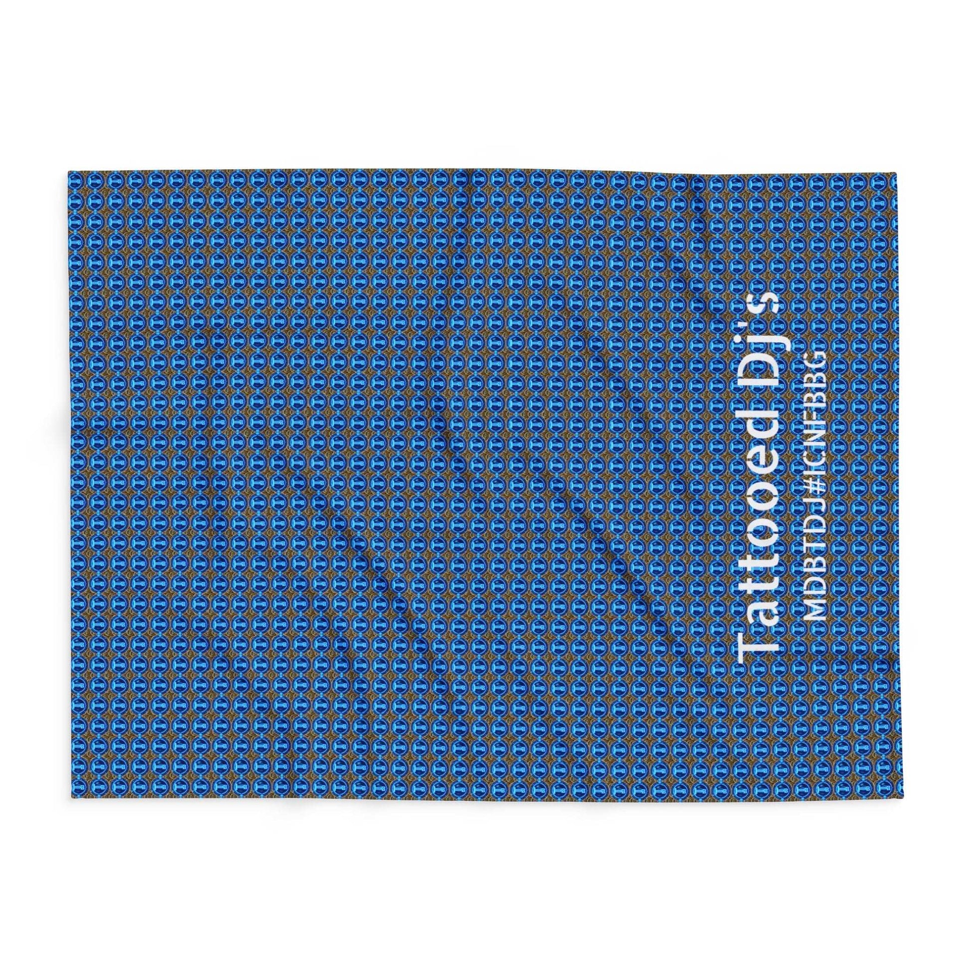 MDBTDJ#ICNFBBG Fleece Blanket Tattooed Dj's Limited Edition, Home Decor, Tattooed Djs Shop