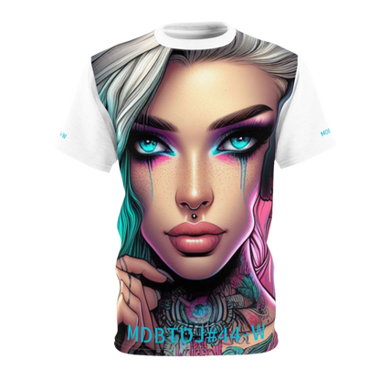 MDBTDJ#44-W Premium Art Tee Shirt - Tattooed Dj's Limited Edition - Unisex