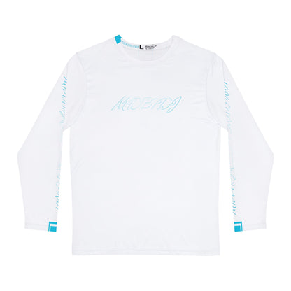 MDBTDJ#LSS-PSAQBLUWP Men's Premium Long Sleeve Shirt, All Over Prints, Tattooed Djs Shop