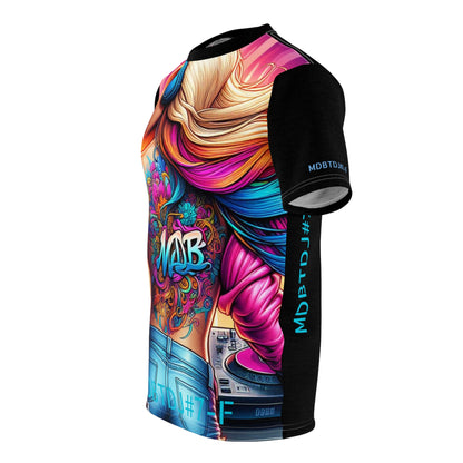 MDBTDJ#7-F Premium Tee Shirt - Tattooed Dj's Limited Edition - Unisex, T-Shirt, Clothing Tops, Tattooed Djs Shop