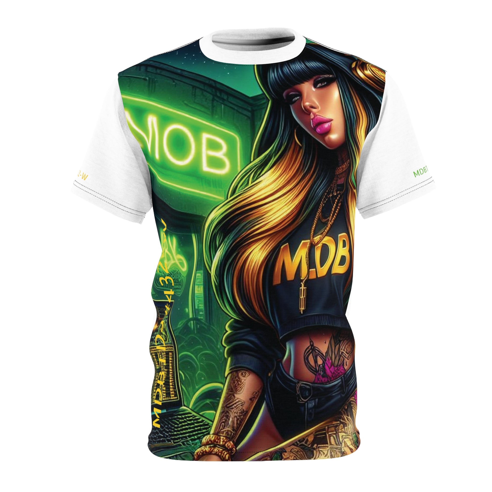 MDBTDJ#432-W Premium Tee Shirt - Tattooed Dj's Limited Edition - Unisex, T-Shirt, Clothing Tops, Tattooed Djs Shop