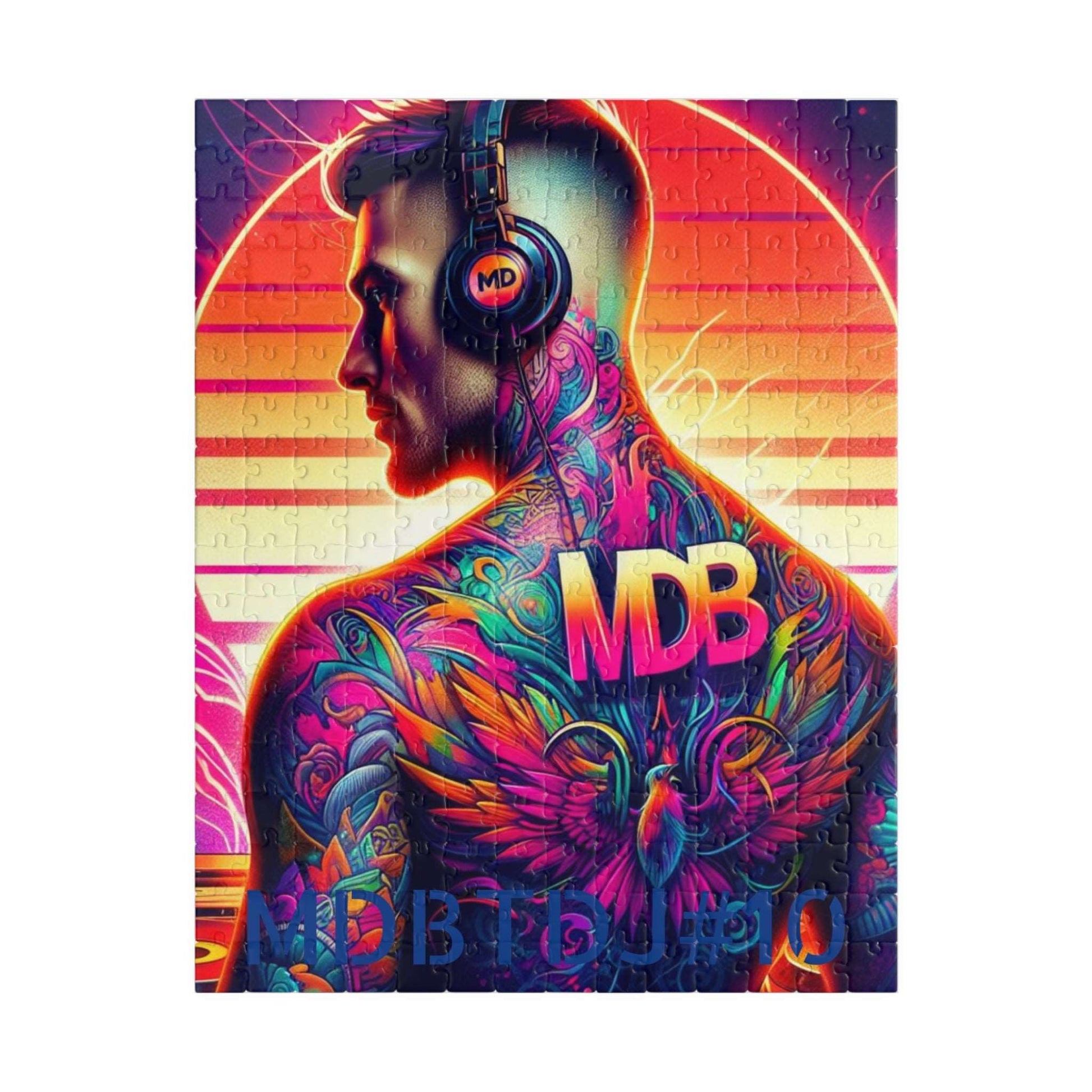 MDBTDJ#10 Puzzle (110, 252, 520, 1014-piece) Tattooed Dj's Limited Edition