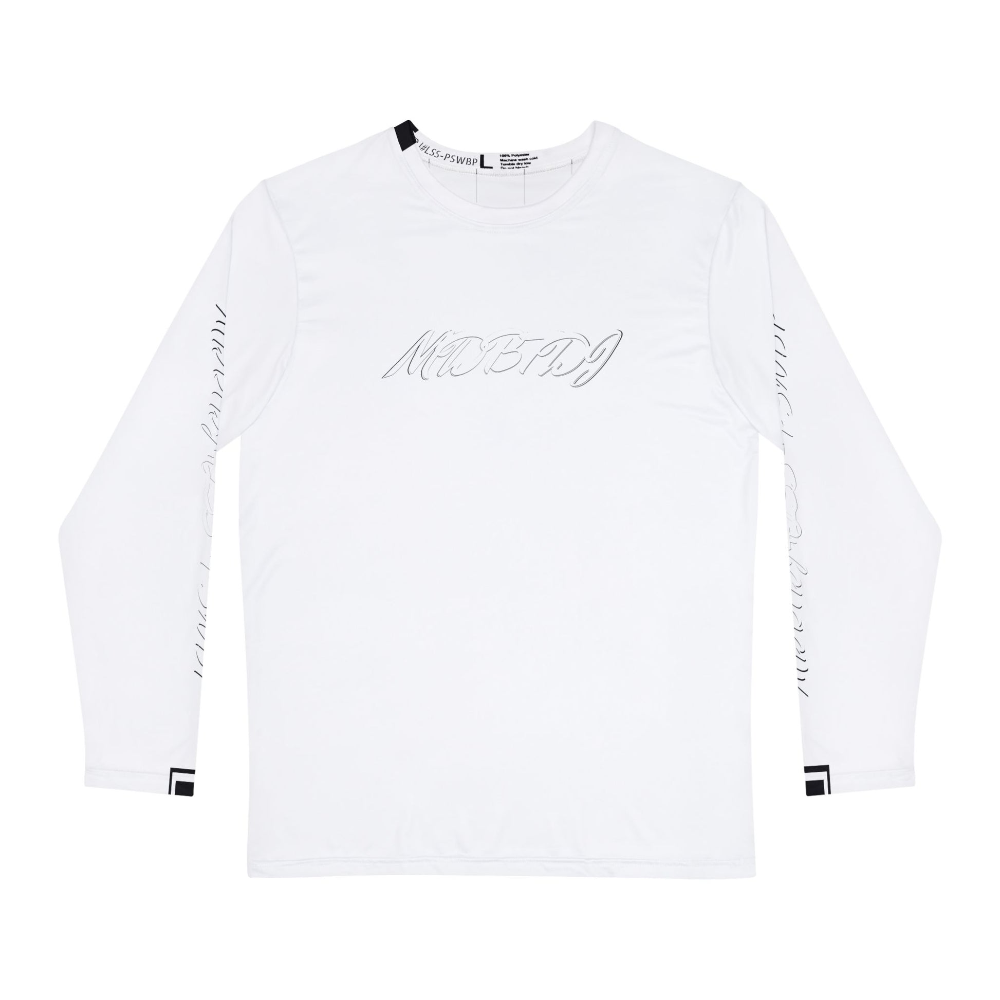 MDBTDJ#LSS-PSWBP Men's Premium Long Sleeve Shirt, All Over Prints, Tattooed Djs Shop