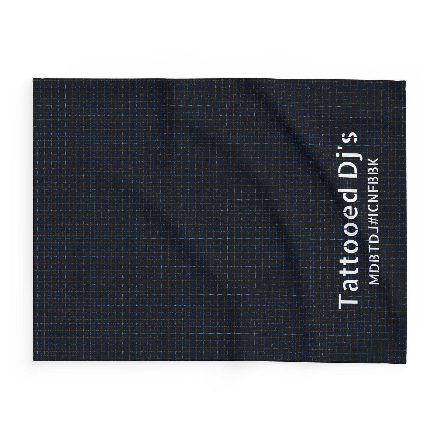 MDBTDJ#ICNFBBK Fleece Blanket Tattooed Dj's Limited Edition, Home Decor, Tattooed Djs Shop