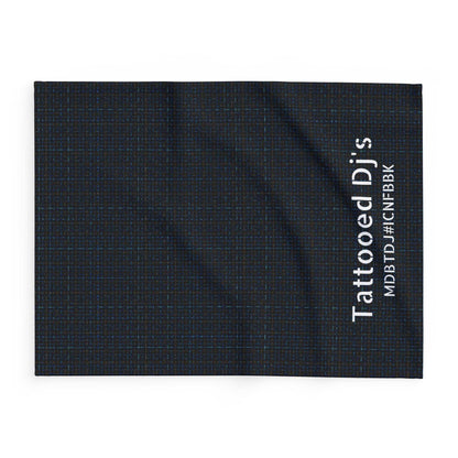MDBTDJ#ICNFBBK Fleece Blanket Tattooed Dj's Limited Edition, Home Decor, Tattooed Djs Shop