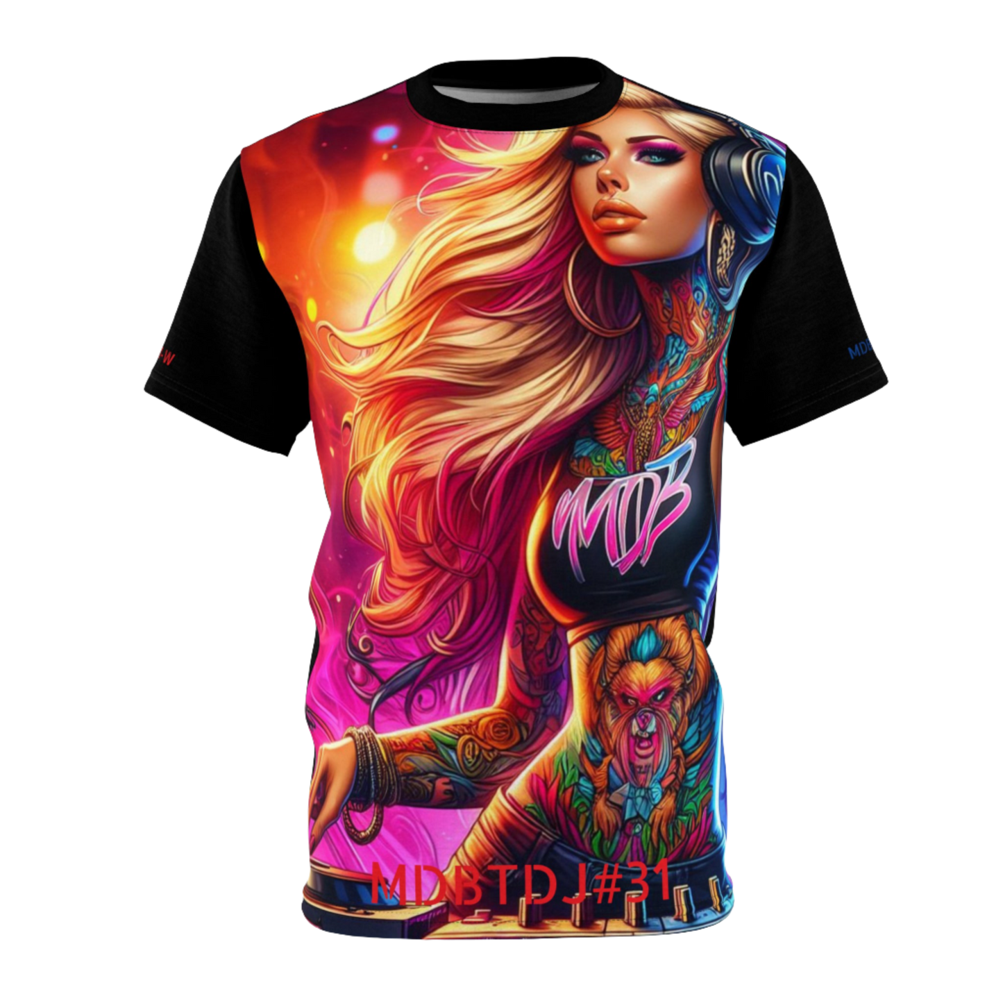 MDBTDJ#31 Premium Art Tee Shirt - Tattooed Dj's Limited Edition - Unisex