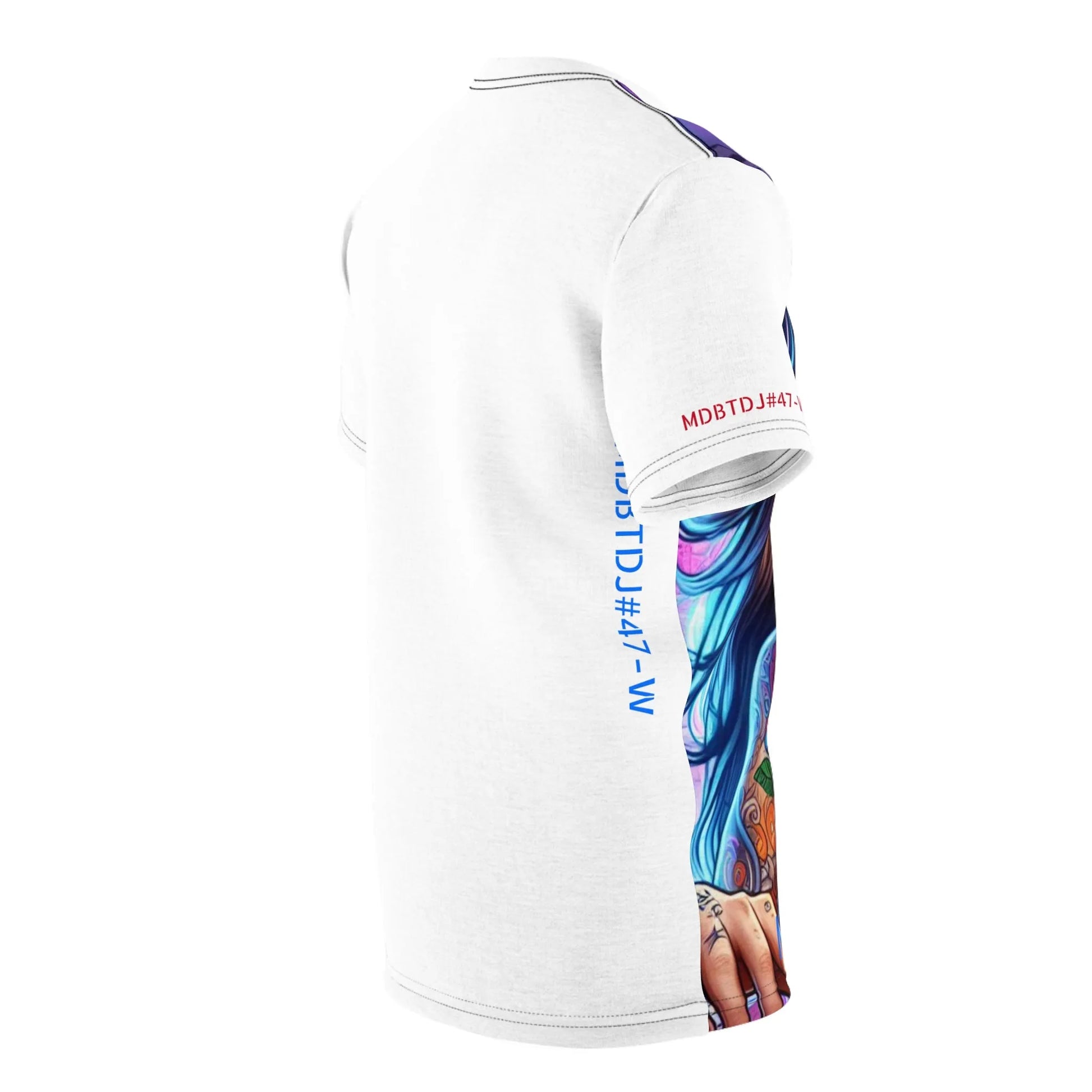 MDBTDJ#47-W Premium Art Tee Shirt - Tattooed Dj's Limited Edition - Unisex, T-Shirt, T-Shirts, Tattooed Djs Shop