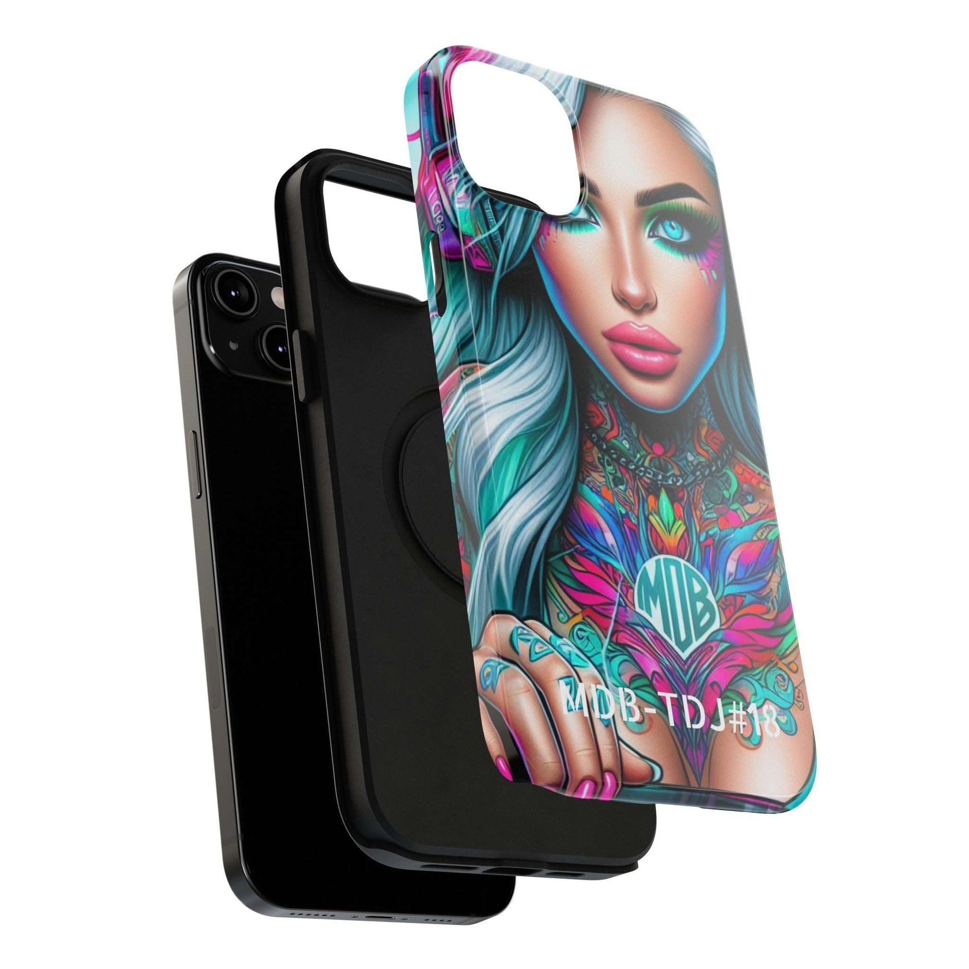 MDBTDJ#18 Impact-Resistant Phone Cases Fits most Tattooed DJ's Limited Edition