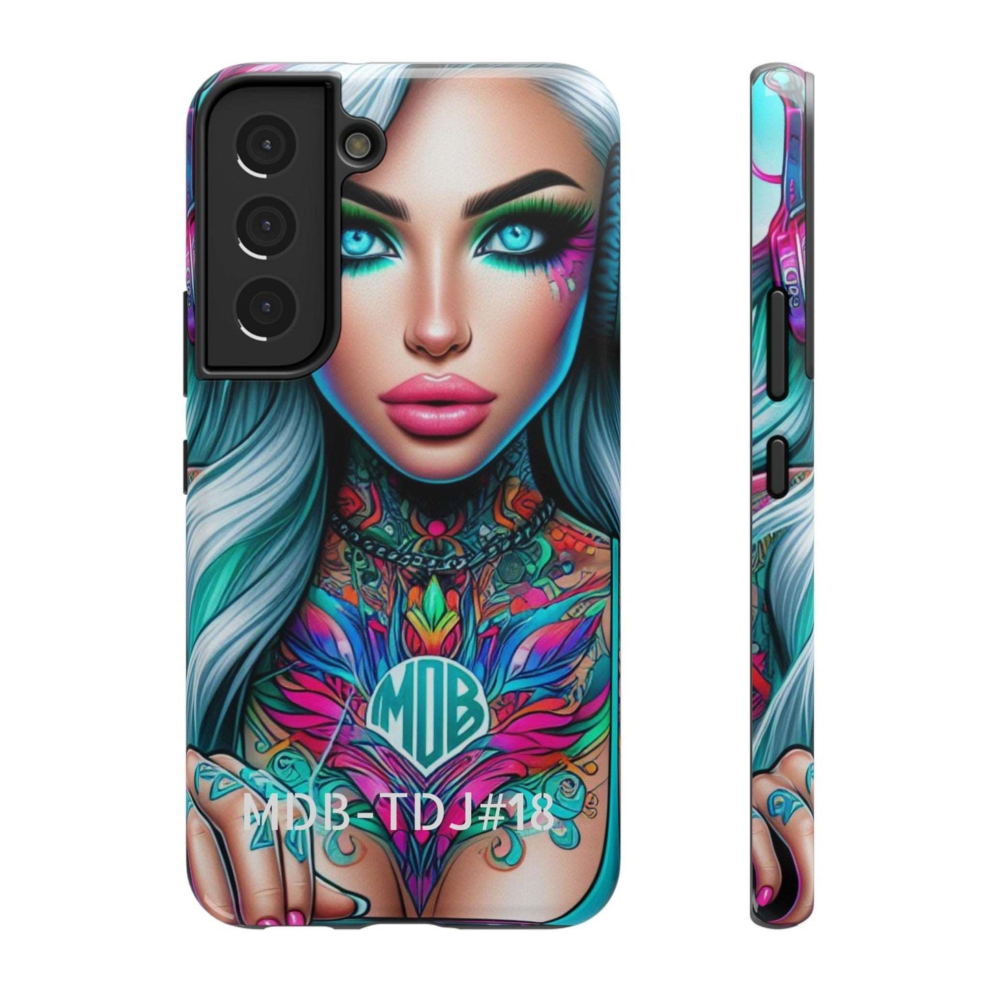 MDBTDJ#18 Impact-Resistant Phone Cases Fits most Tattooed DJ's Limited Edition