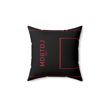 MDBTDJ#BRP Spun Polyester Square Pillow