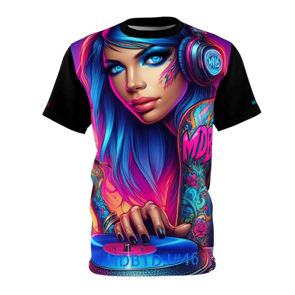 MDBTDJ#46 Premium Art Tee Shirt - Tattooed Dj's Limited Edition - Unisex, T-Shirt, Activewear Tops, Tattooed Djs Shop